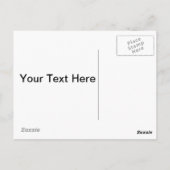 carte postale du chat (Dos)