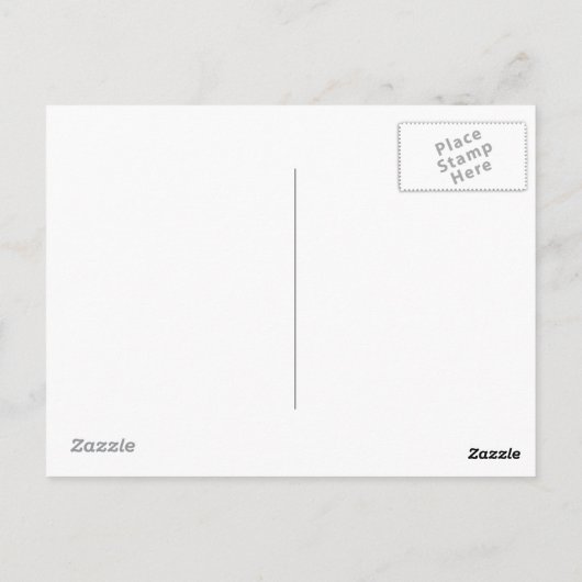 carte postale du chat (Dos)