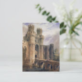 Carte postale du château (Debout devant)