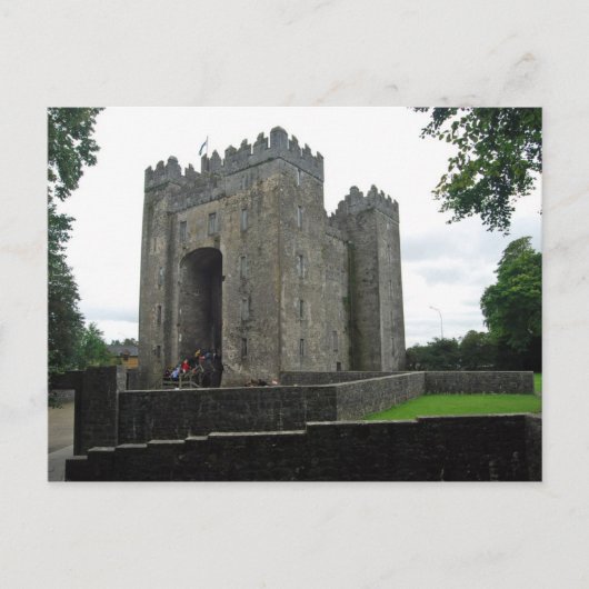 Carte postale du château de Bunratty (Devant)