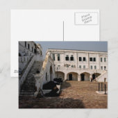 carte postale du château de cape coast (Devant / Derrière)