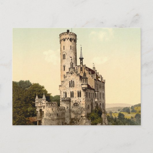 Carte postale du château de Lichtenstein (Devant)