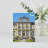 Carte postale du château de Poppelsdorf (Debout devant)