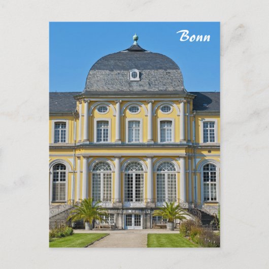 Carte postale du château de Poppelsdorf (Devant)