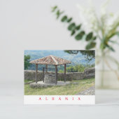 Carte postale du château de Preza (Debout devant)
