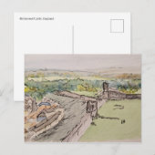 Carte postale du château de Richmond (Devant / Derrière)