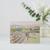Carte postale du château de Richmond (Debout devant)