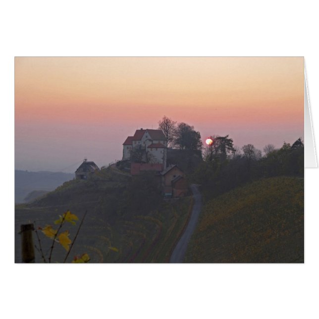 Carte postale du château de Staufenberg (Devant horizontal)