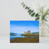 Carte postale du château d'Eilean Donan, Écosse (Debout devant)