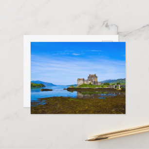 Carte postale du château d'Eilean Donan, Écosse