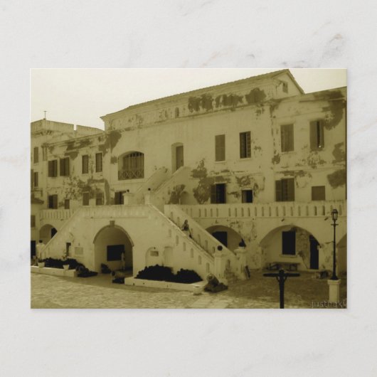 Carte postale du château du Cap (Devant)