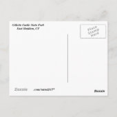 Carte postale du château Gillette (Dos)