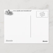 Carte postale du château médiéval (Dos)