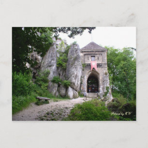 Carte postale du château médiéval