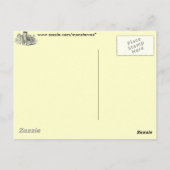 Carte postale du château médiéval (Dos)