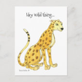 Carte postale du Cheetah Wild Thing (Devant)