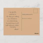 Carte postale du chef (Dos)