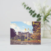 Carte postale du cimetière (Debout devant)