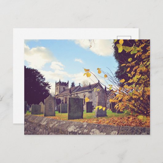 Carte postale du cimetière (Devant / Derrière)