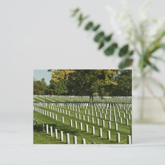 Carte postale du cimetière national Arlington (Debout devant)
