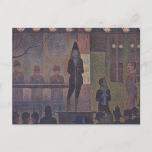 Carte postale du Cirque de Georges Seurat (Devant)