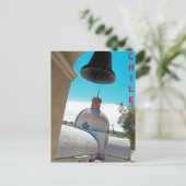 Carte postale du clocher du Chili (Debout devant)