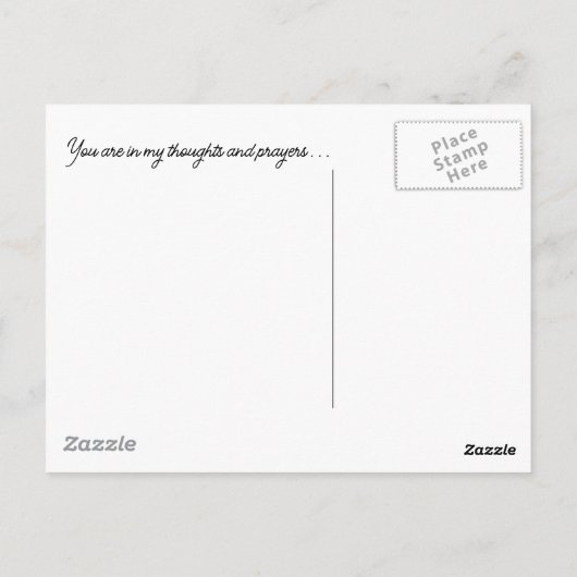 Carte postale du cœur (Dos)