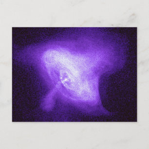 Carte postale du cœur de la nébuleuse du Crabe