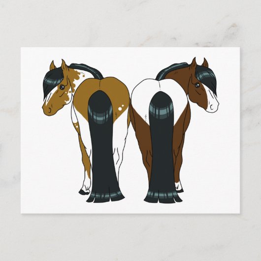 Carte postale du coeur de Pony (Devant)