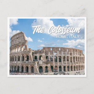 Carte postale du Colisée Rome Italie