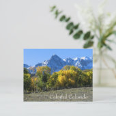 Carte postale du Colorado (Debout devant)
