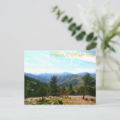 Carte postale du Colorado (Debout devant)