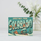 Carte postale du COLORADO (Debout devant)