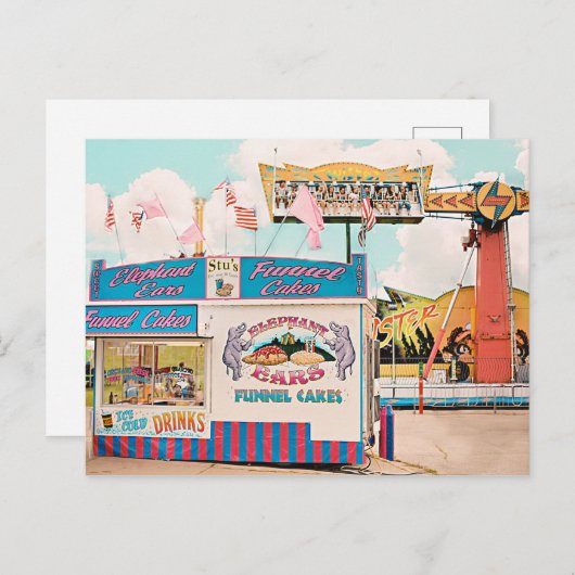 Carte postale du comté (Devant / Derrière)