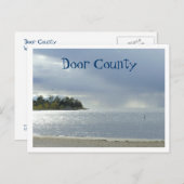 Carte postale du comté de Door, Wisconsin (Devant / Derrière)