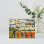 Carte postale du comté de Miami Ohio (Debout devant)