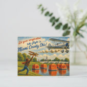 Carte postale du comté de Miami Ohio (Debout devant)
