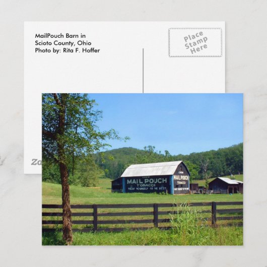 Carte postale du comté de Scioto Mailpouch (Devant / Derrière)