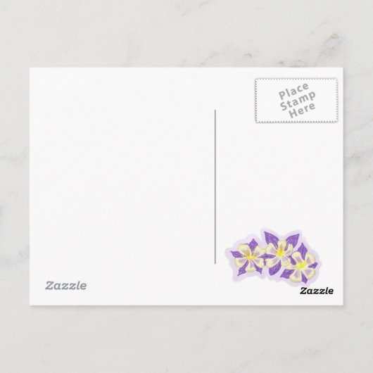 Carte postale du comté de Summit Colorado (Dos)