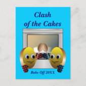 Carte postale du concours de cuisson au gâteau (Devant)