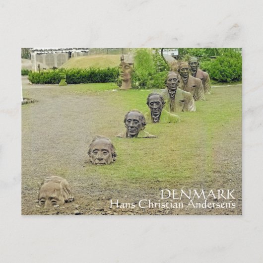 Carte postale du cool Hans Christian Andersen ! (Devant)