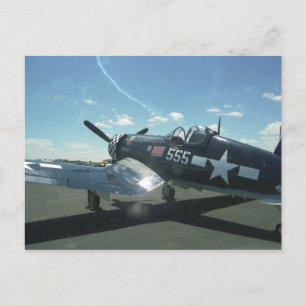 Carte postale du corsaire F4U-1