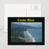 Carte postale du Costa Rica (Devant / Derrière)