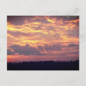 Carte postale du coucher de soleil (Devant)