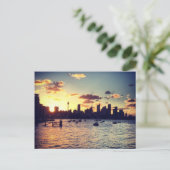 Carte postale du coucher de soleil de Sydney (Debout devant)