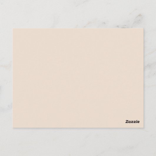 carte postale du crâne de mort (Dos)