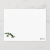 Carte postale "du Cuba de visite" (Dos)