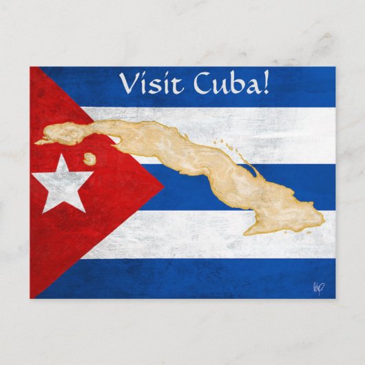 Carte postale "du Cuba de visite" (Devant)