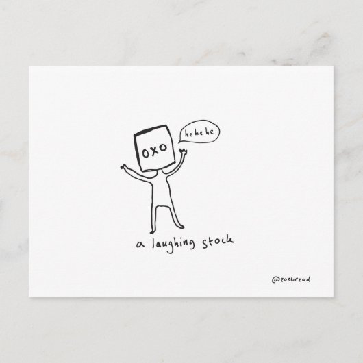 Carte postale du cube stock (Devant)