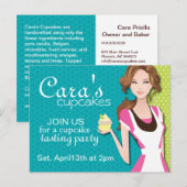 Carte postale du Cupcake Tasting Party (Devant / Derrière)
